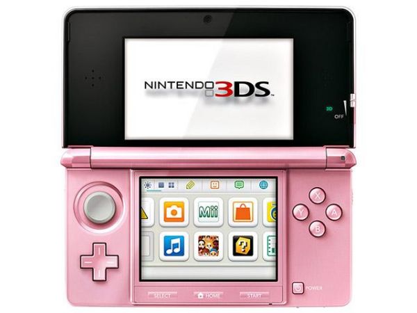 Nintendo 3DS Pearl Pink  